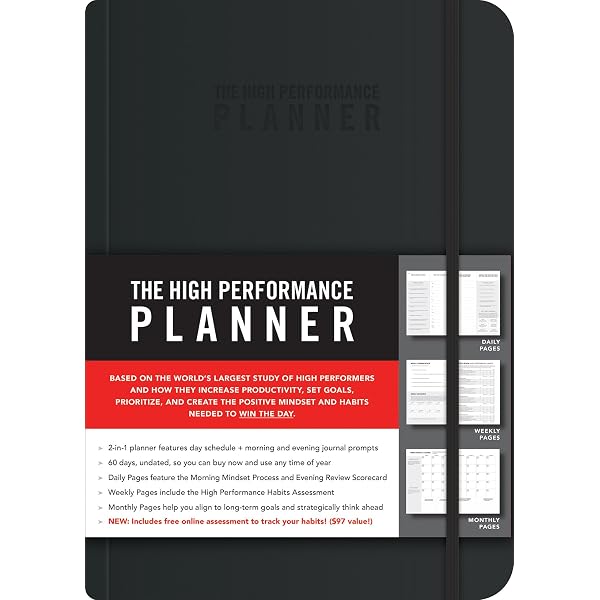 【新品】The High Performance Planner 6冊セット High Performance Planner Full-Year Pack: 6 Planners = 12-Month